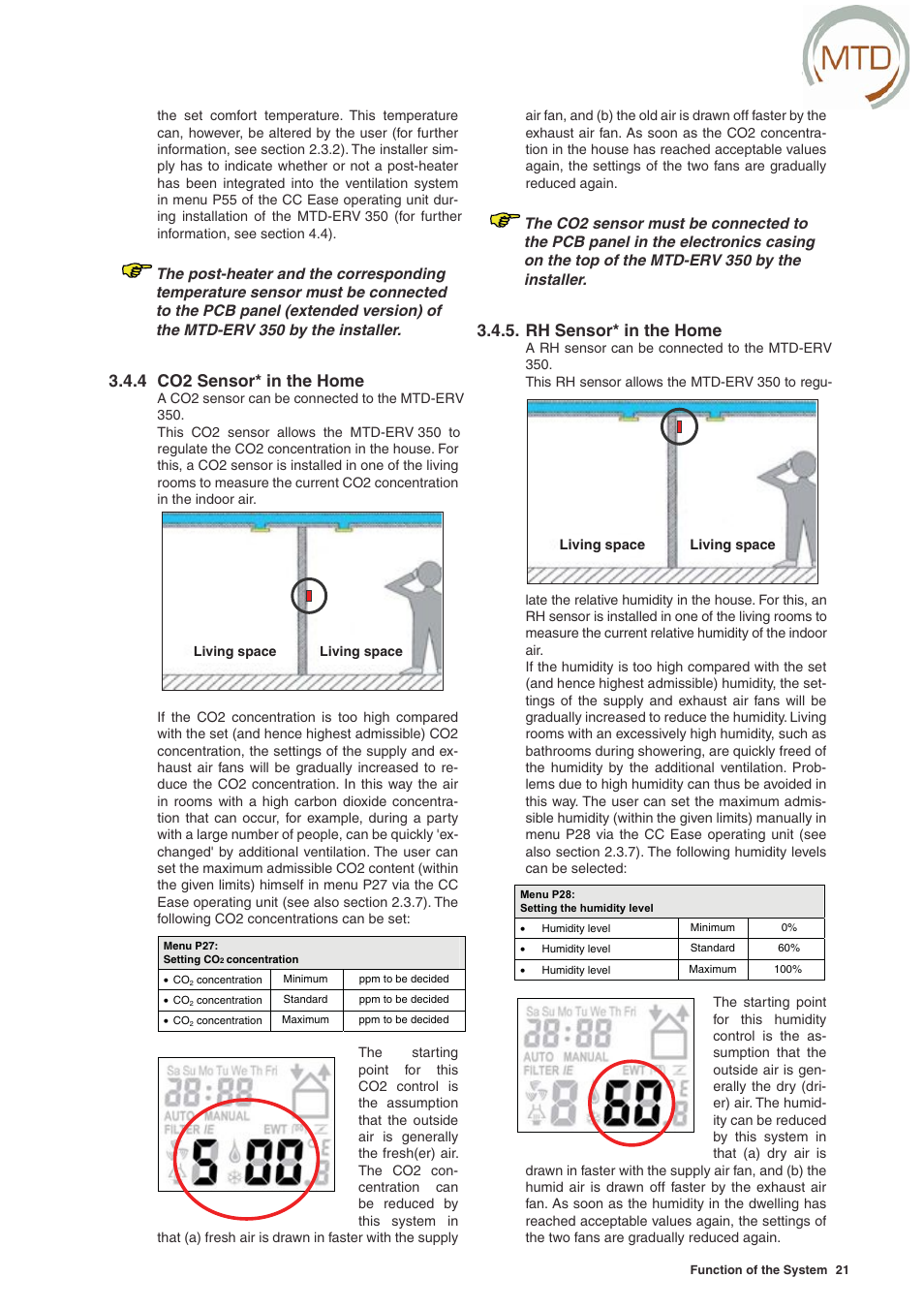 MTD -ERV 350 User Manual | Page 25 / 56