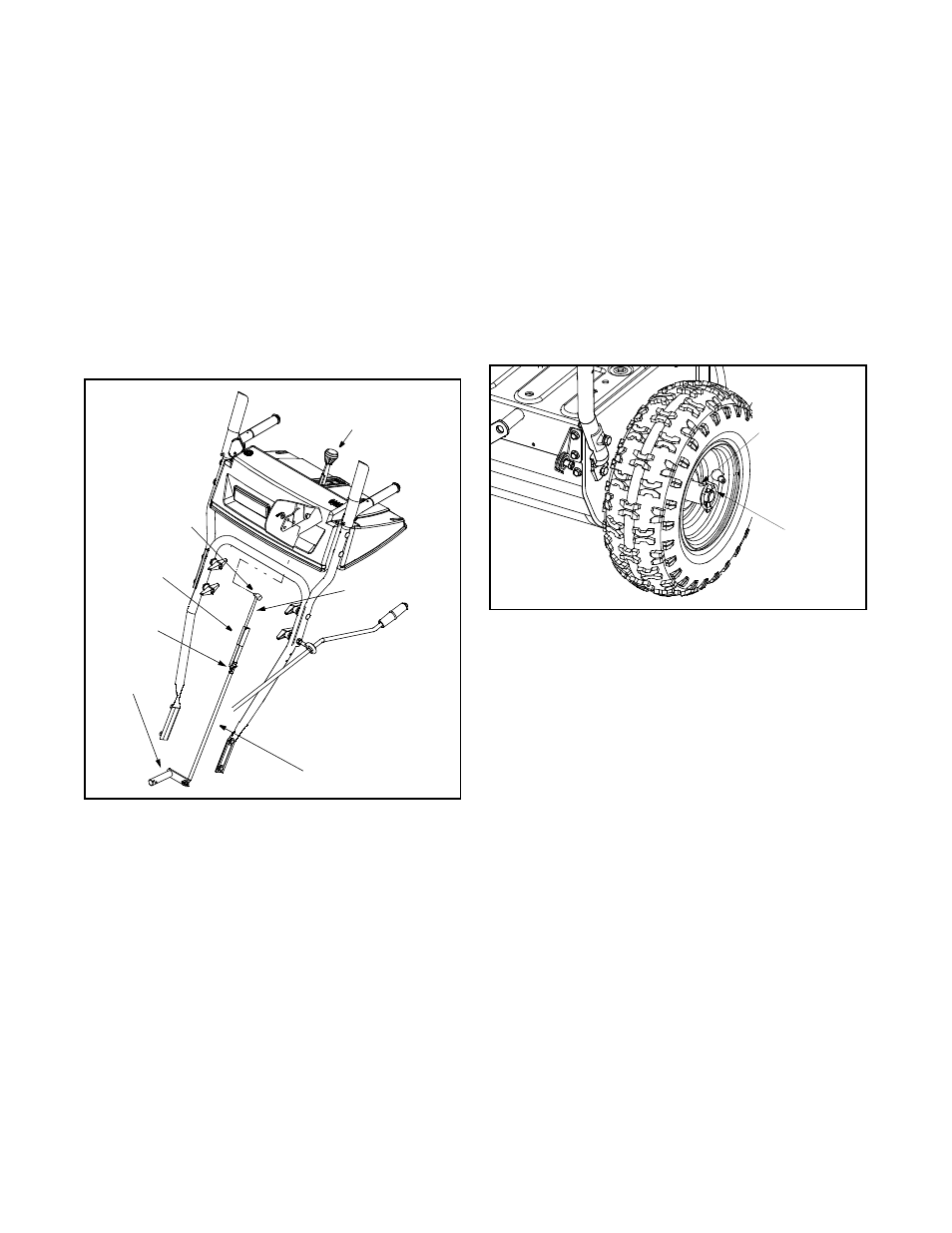 Shift rod adjustment, Drive wheels | MTD E663G User Manual | Page 11 / 28
