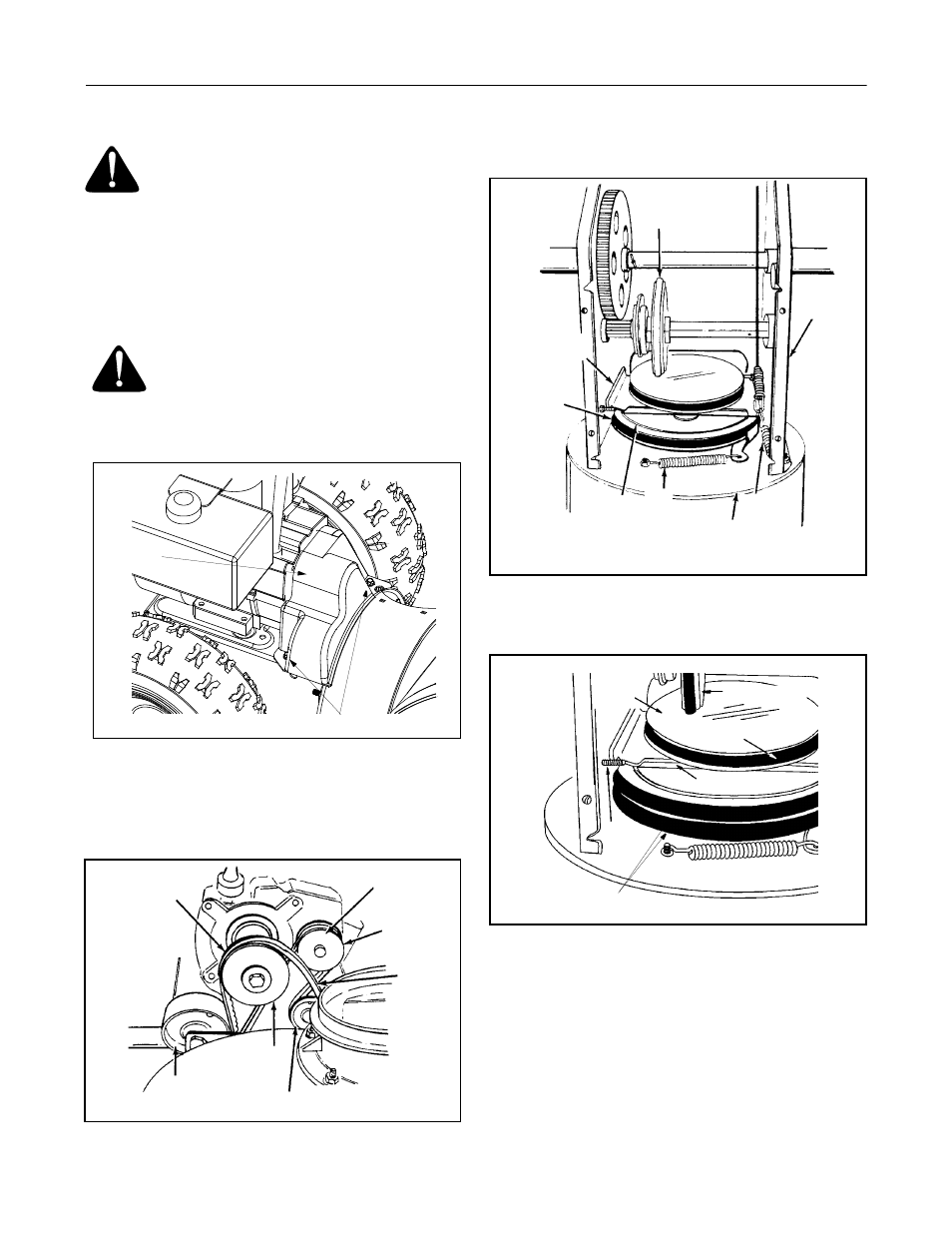 Engine, Belt removal and replacement | MTD E663G User Manual | Page 13 / 28