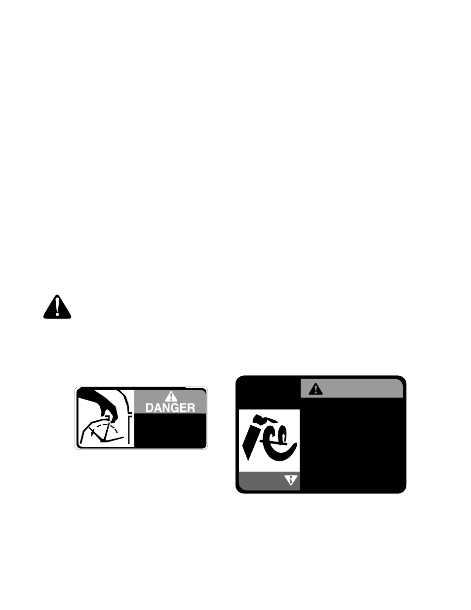 Warning, Maintenance and storage, Your responsibility | Danger | MTD E663G User Manual | Page 4 / 28