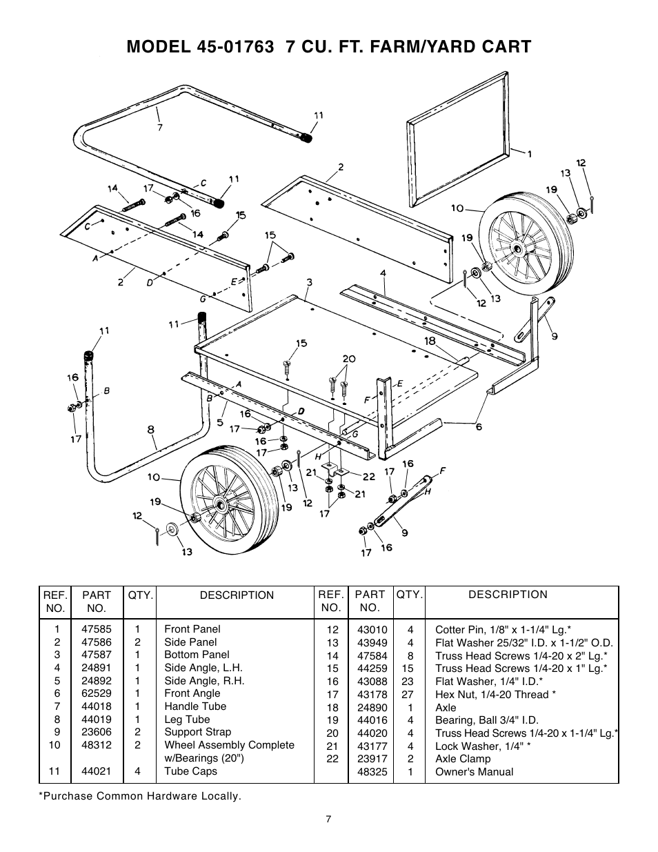 MTD 45-01763 User Manual | Page 7 / 8