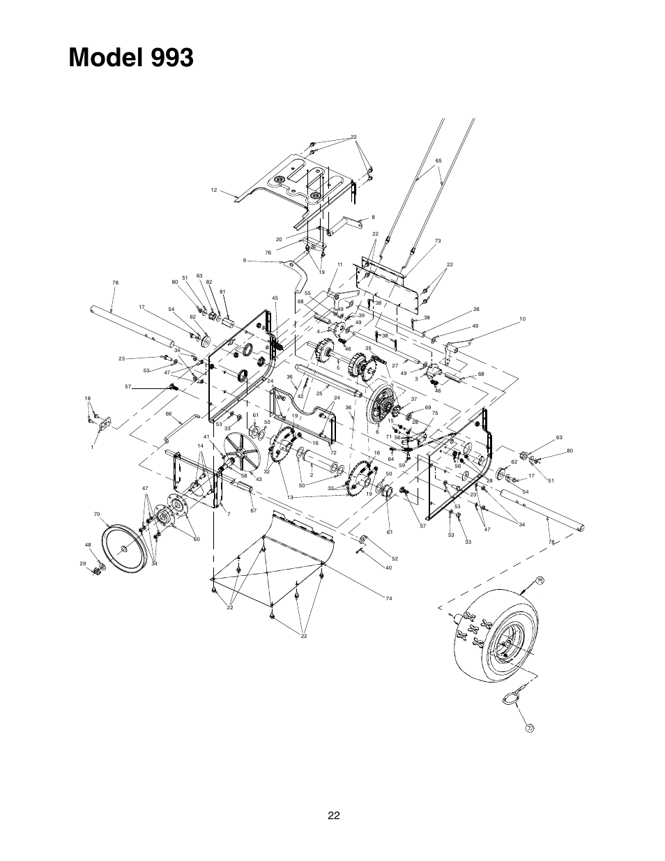Model 993 | MTD 770-10278 993 User Manual | Page 22 / 24