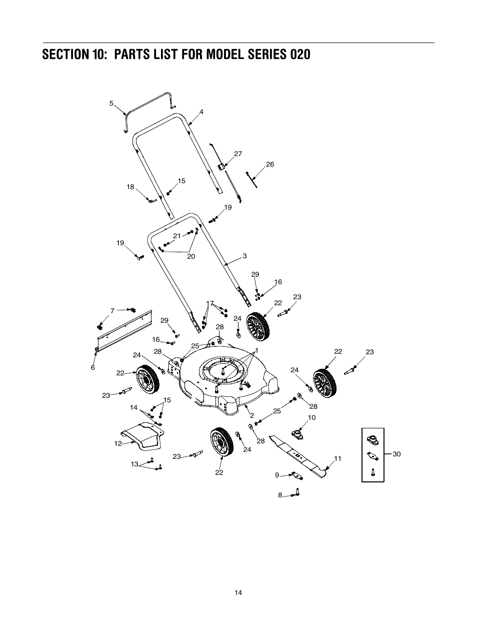 MTD 020 User Manual | Page 14 / 16