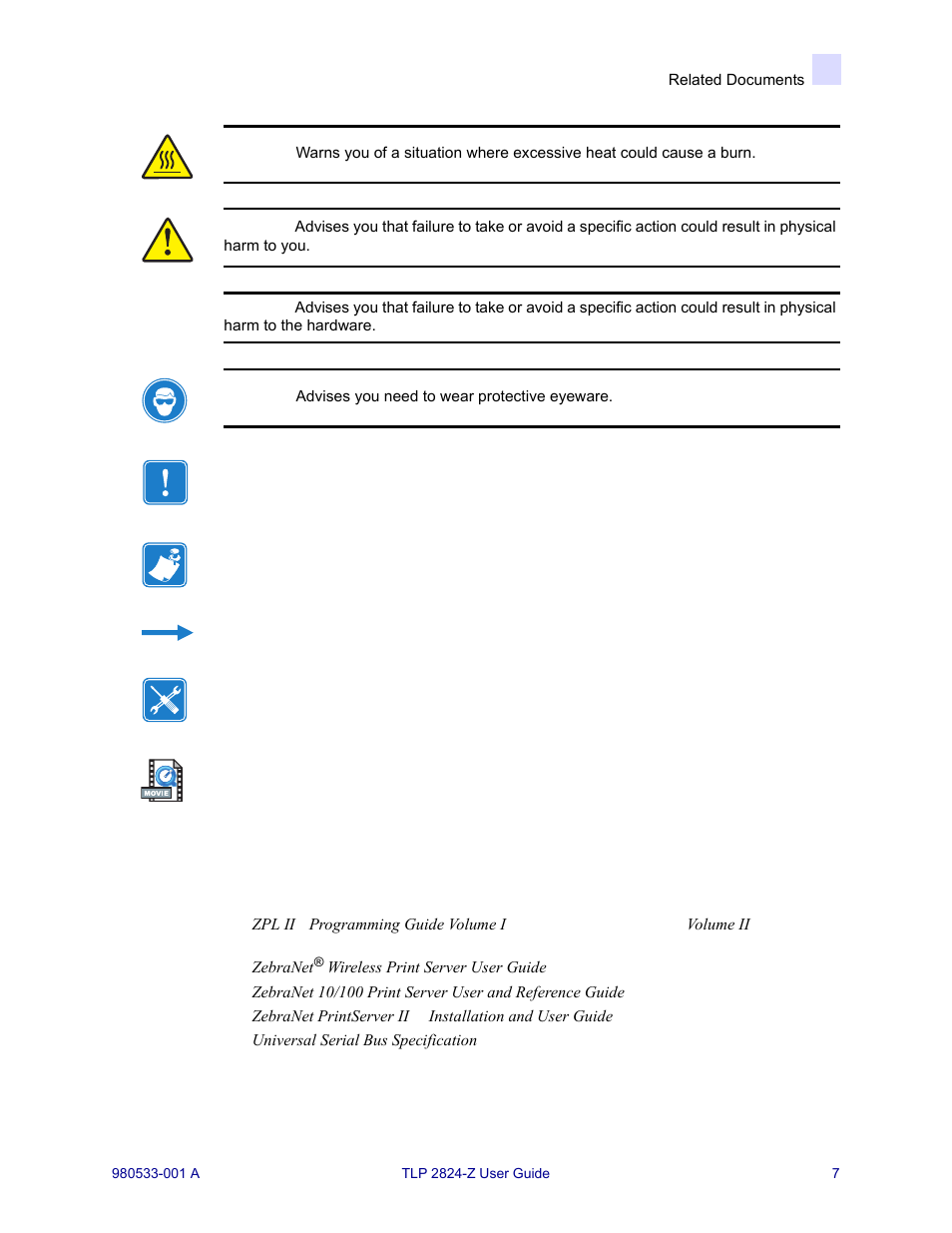 Related documents | MTD TLP 2824-Z User Manual | Page 7 / 64