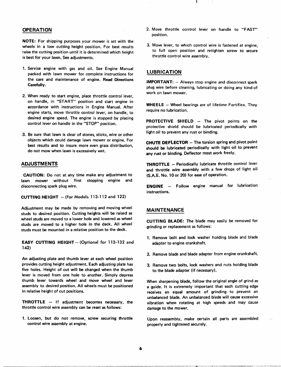 MTD 113-112 User Manual | Page 6 / 9