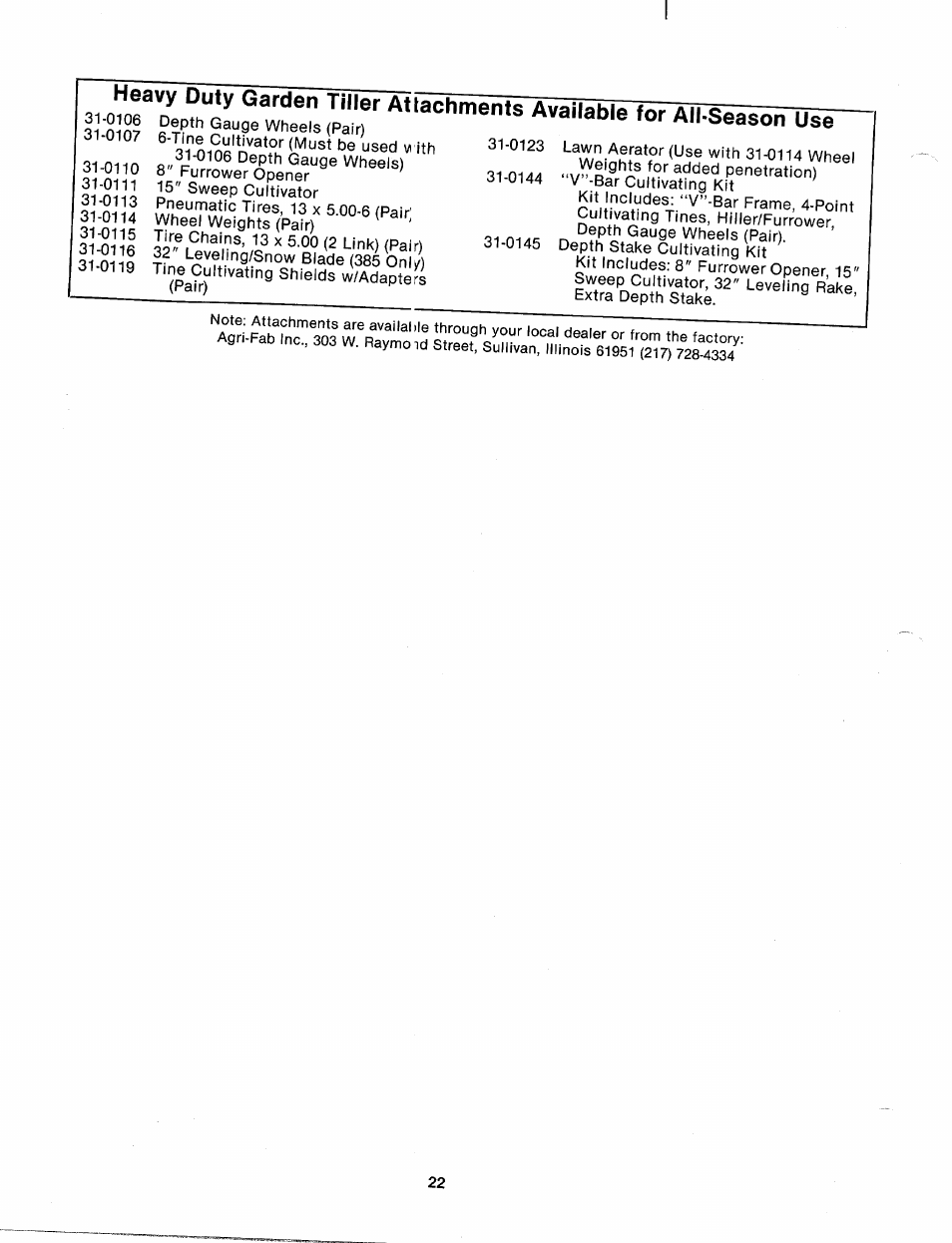 MTD 214-381-000 User Manual | Page 22 / 23