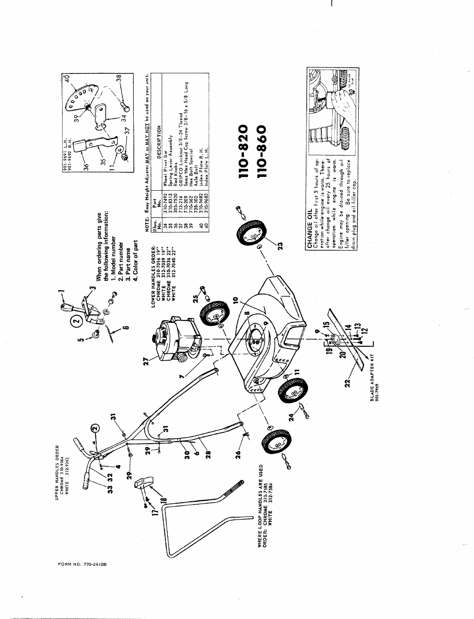 MTD 110-860 User Manual | Page 2 / 4