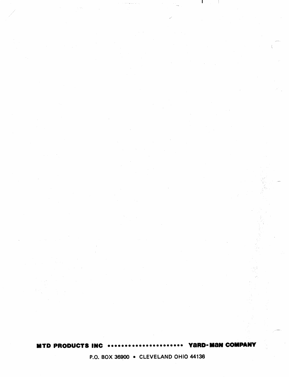 MTD 242-650A User Manual | Page 12 / 12