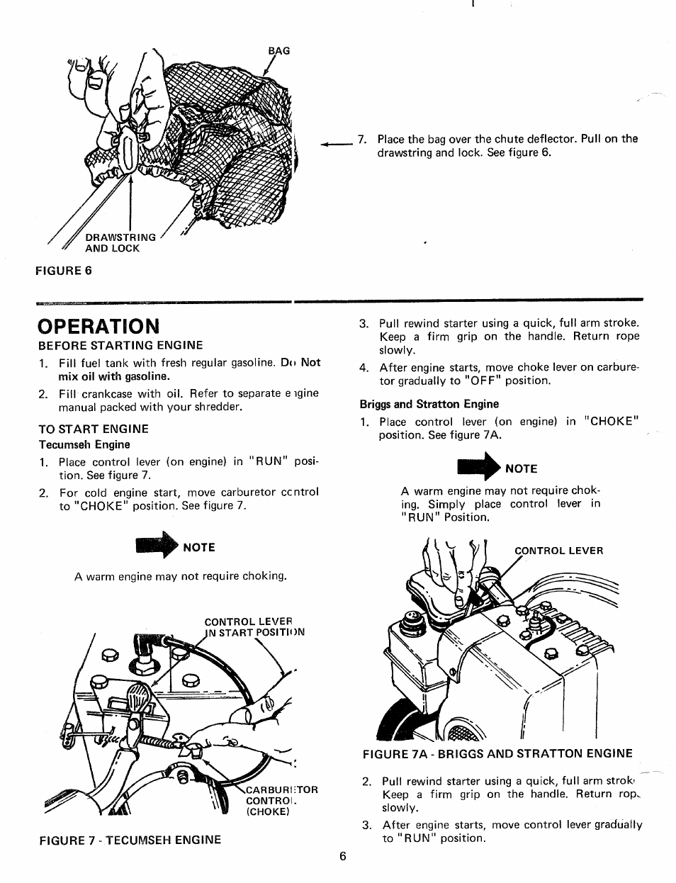 Operation | MTD 245-650-000 User Manual | Page 6 / 12