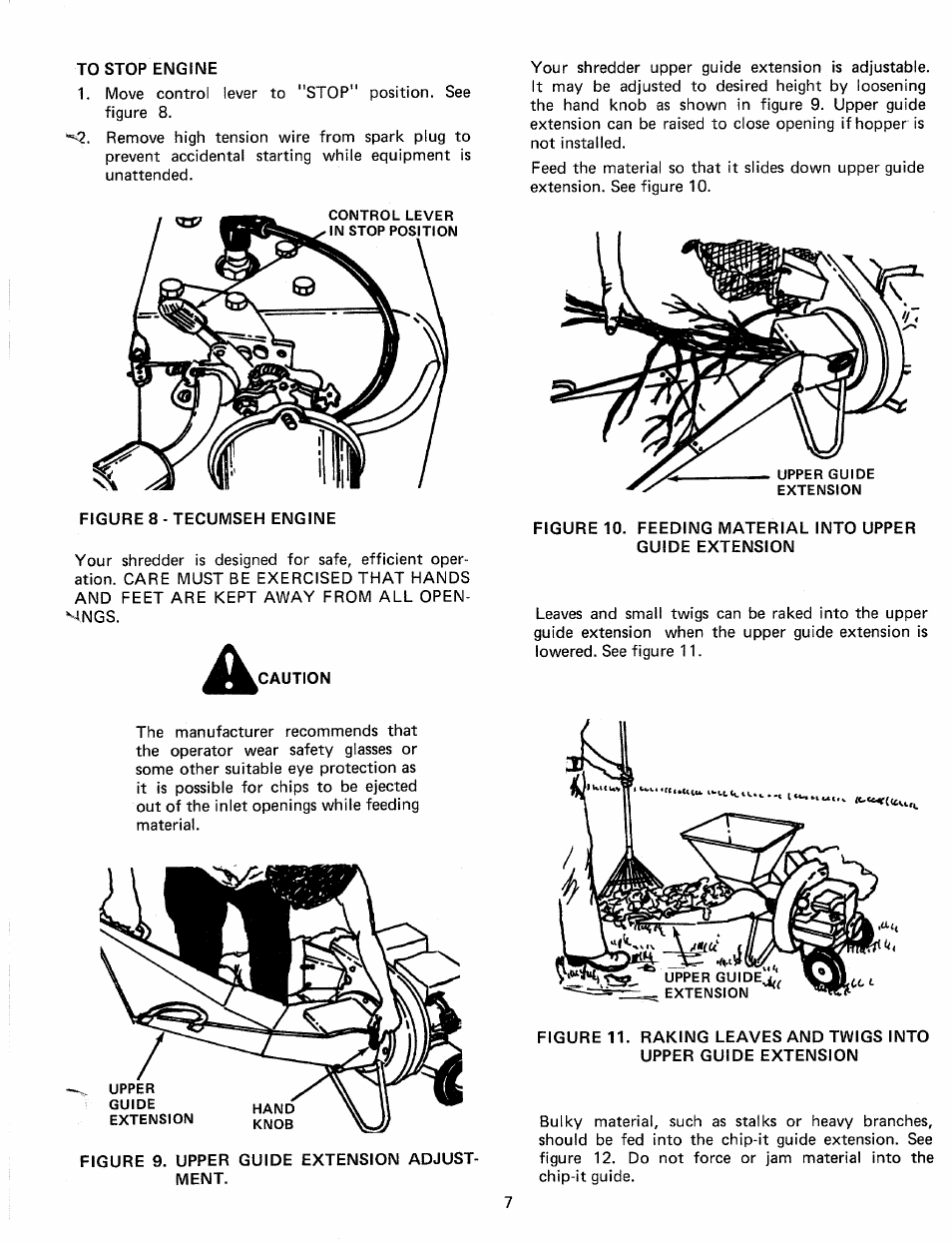 To stop engine | MTD 245-650-000 User Manual | Page 7 / 12