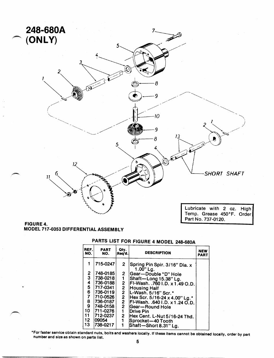 680a, Only), 680a (only) | MTD 248-670A User Manual | Page 5 / 12