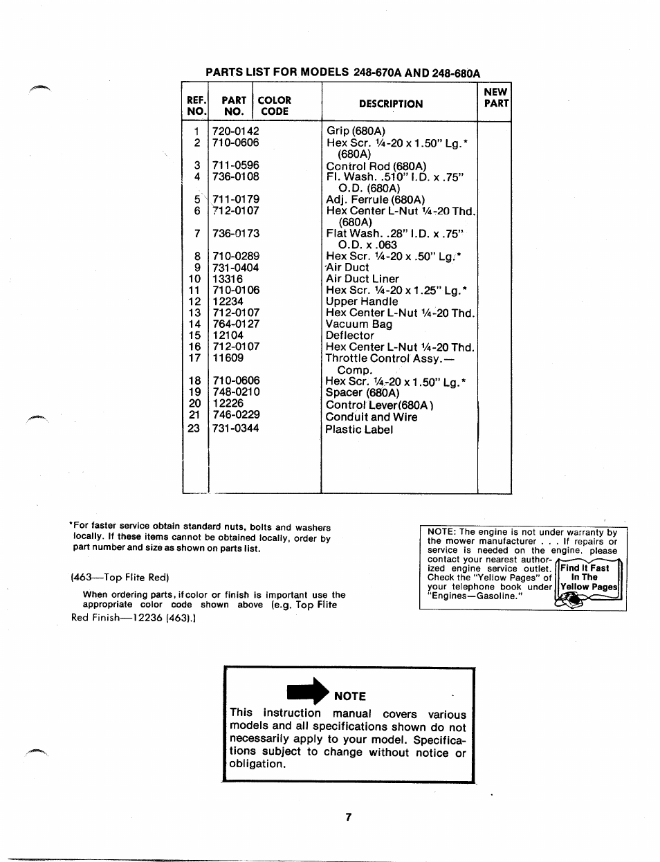 MTD 248-670A User Manual | Page 7 / 12