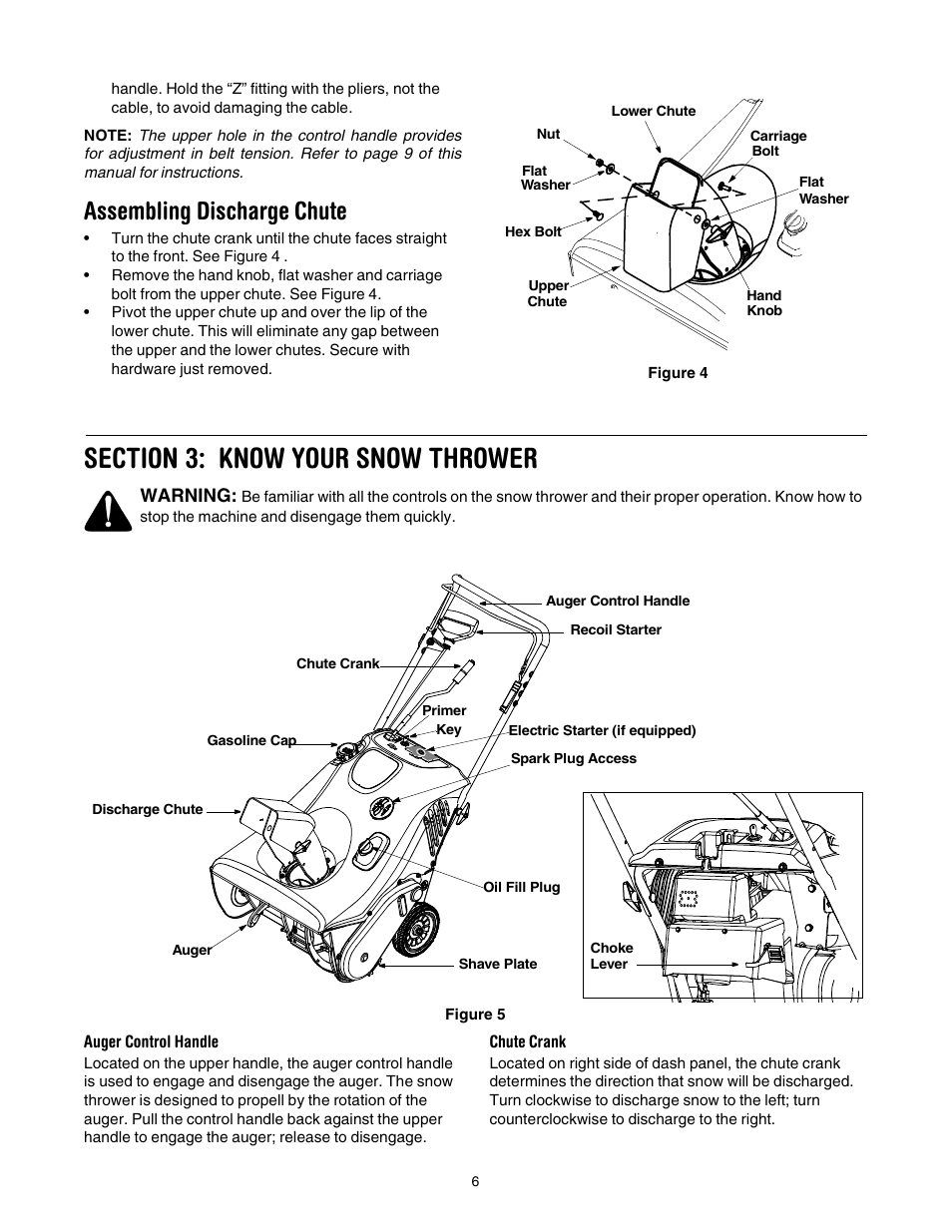 Assembling discharge chute | MTD 295 User Manual | Page 6 / 28