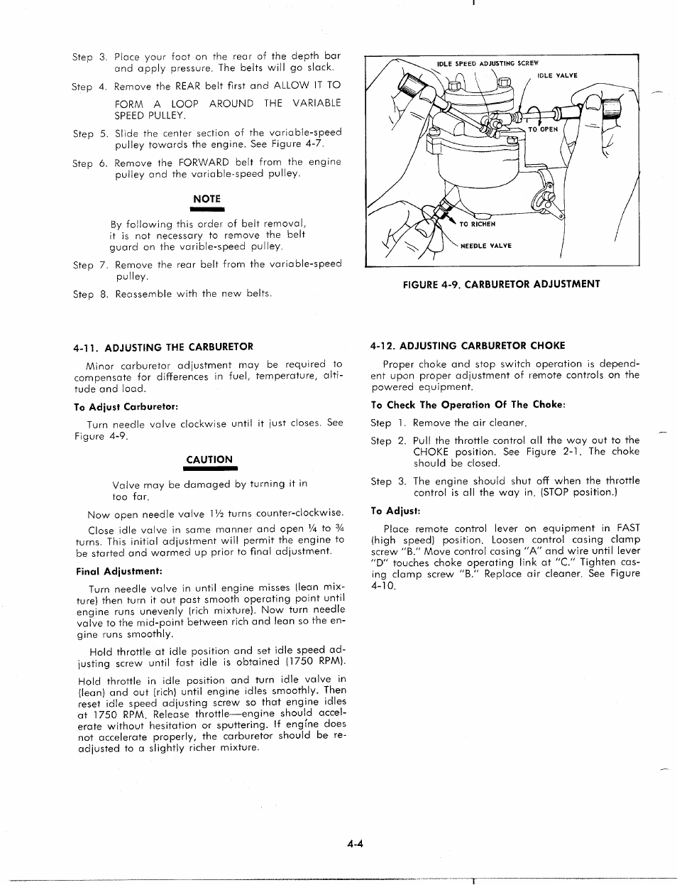 MTD 1850 User Manual | Page 14 / 23