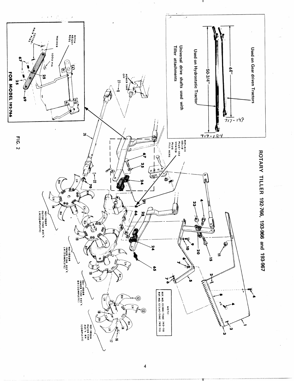 For model | MTD 192-766 User Manual | Page 4 / 8