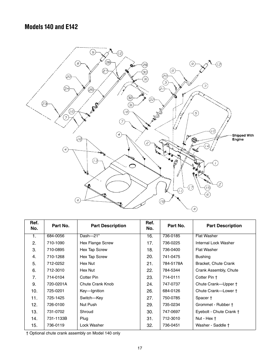 MTD E173 User Manual | Page 17 / 24