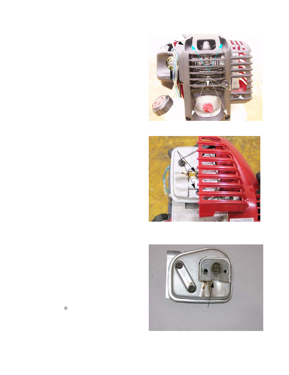 Spark arrestor | MTD AC3 User Manual | Page 12 / 68