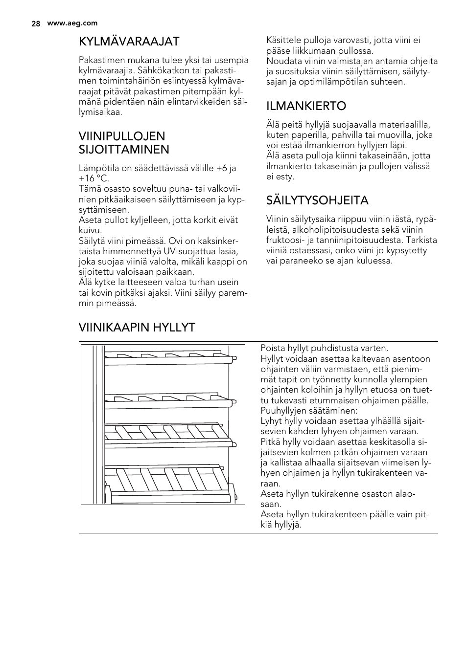 AEG S92500CNM0 User Manual | Page 28 / 92