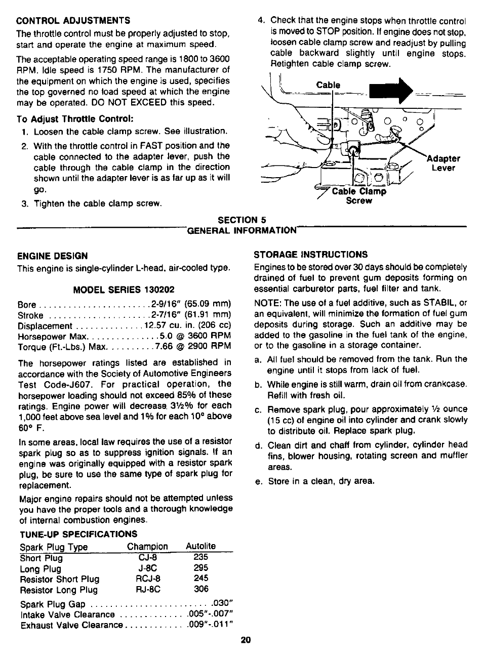 MTD 94-2105-B User Manual | Page 20 / 32