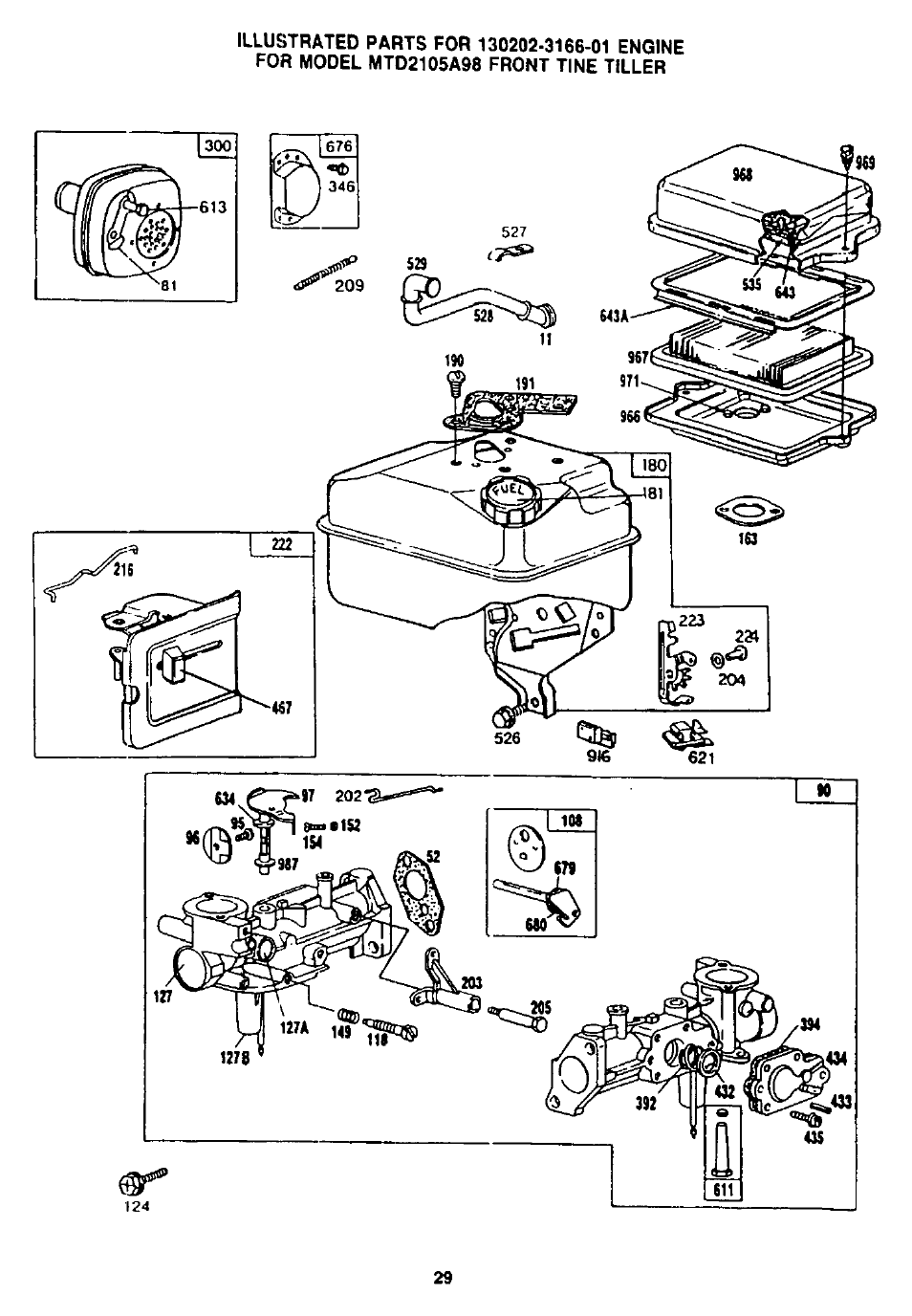 MTD 94-2105-B User Manual | Page 29 / 32