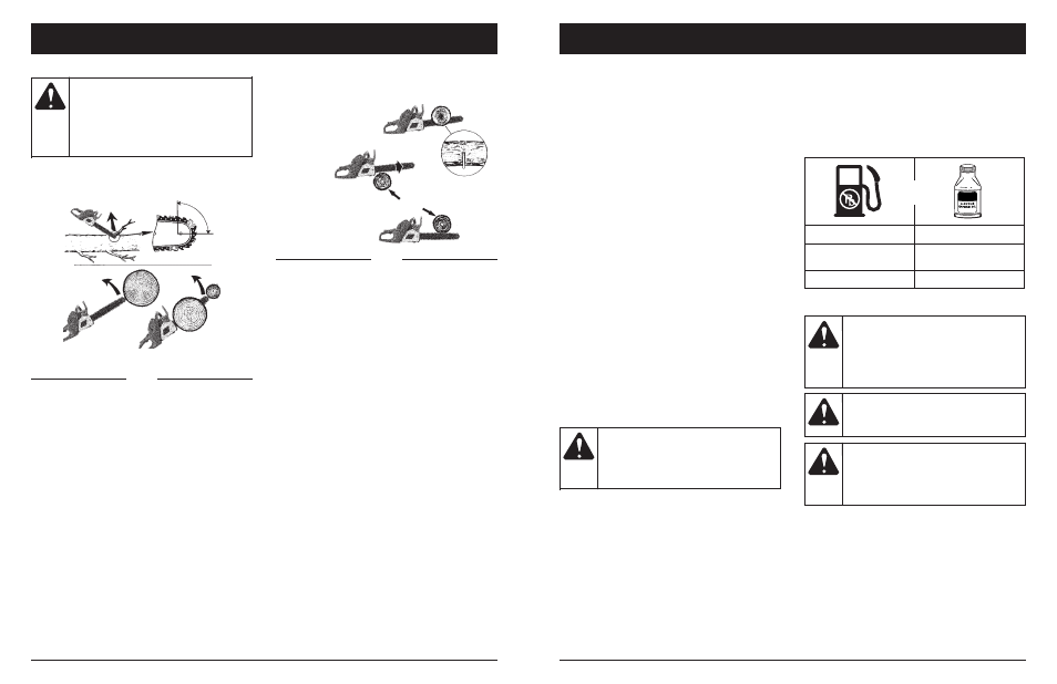 Warning, Caution, Oil and fuel information | Rules for safe operation | MTD 1642AVCC User Manual | Page 8 / 74