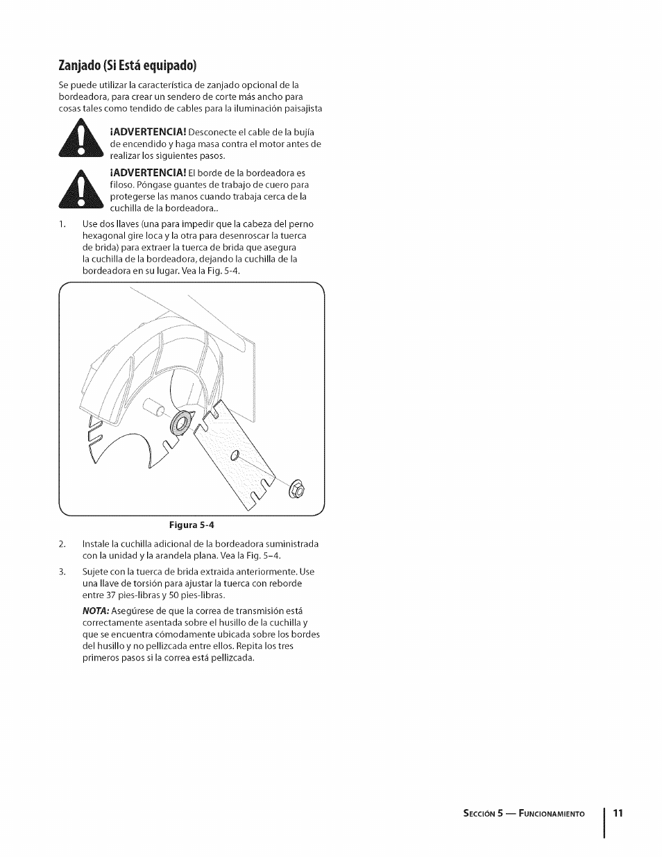 MTD 550 User Manual | Page 31 / 36