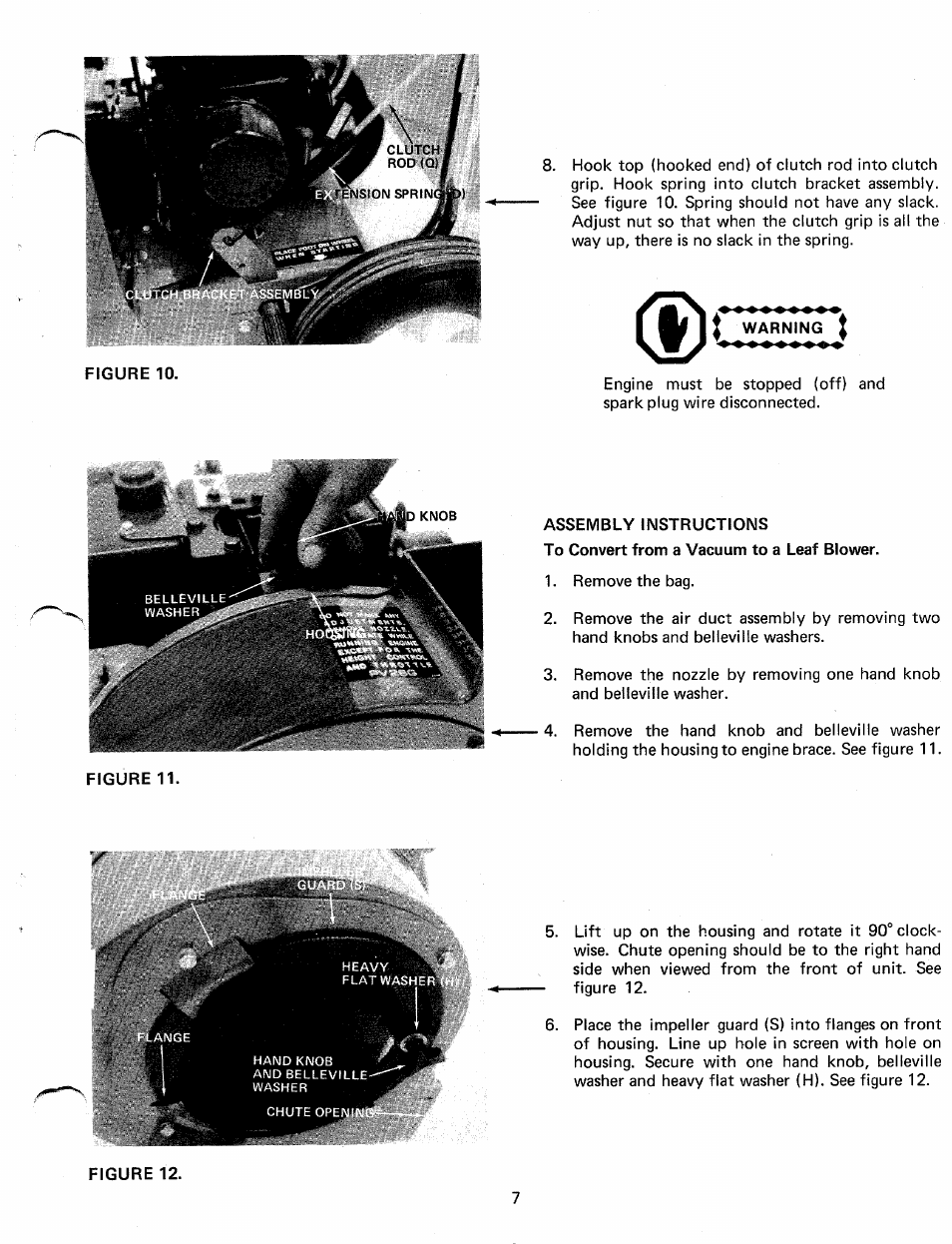 Warning | MTD 24677A User Manual | Page 7 / 16