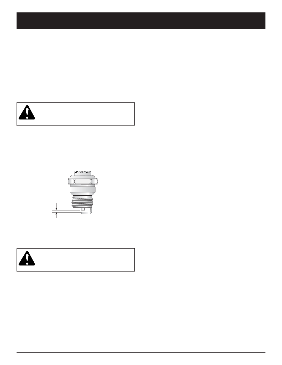 Warning, Maintenance and repair instructions | MTD YM290 User Manual | Page 13 / 56