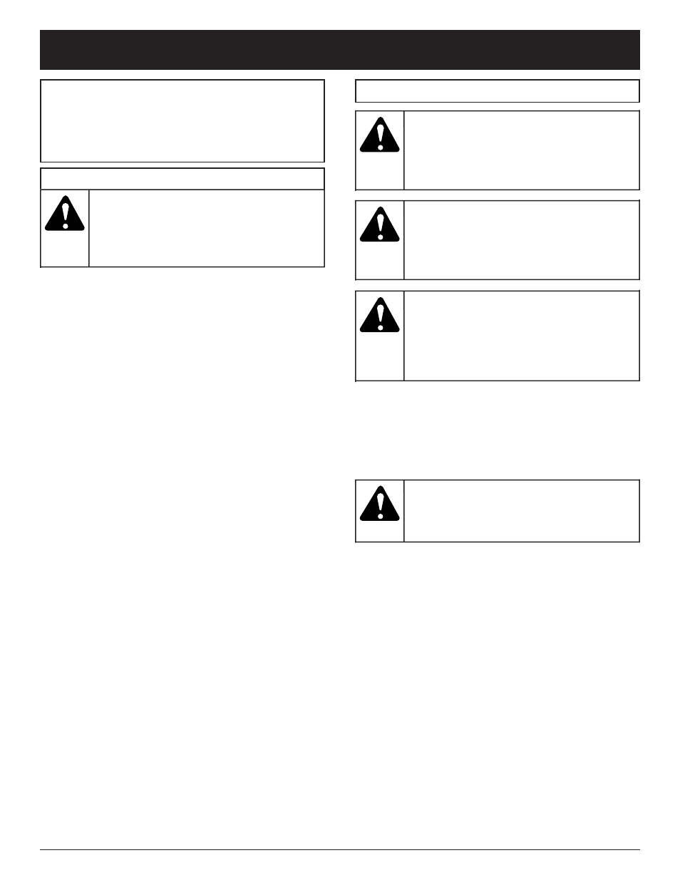 Importantes consignes de sécurité, Avertissement, Danger | Mise en garde, Alerte de sécurité, Consignes de sécurité, Lire toutes les instructions | MTD YM290 User Manual | Page 21 / 56