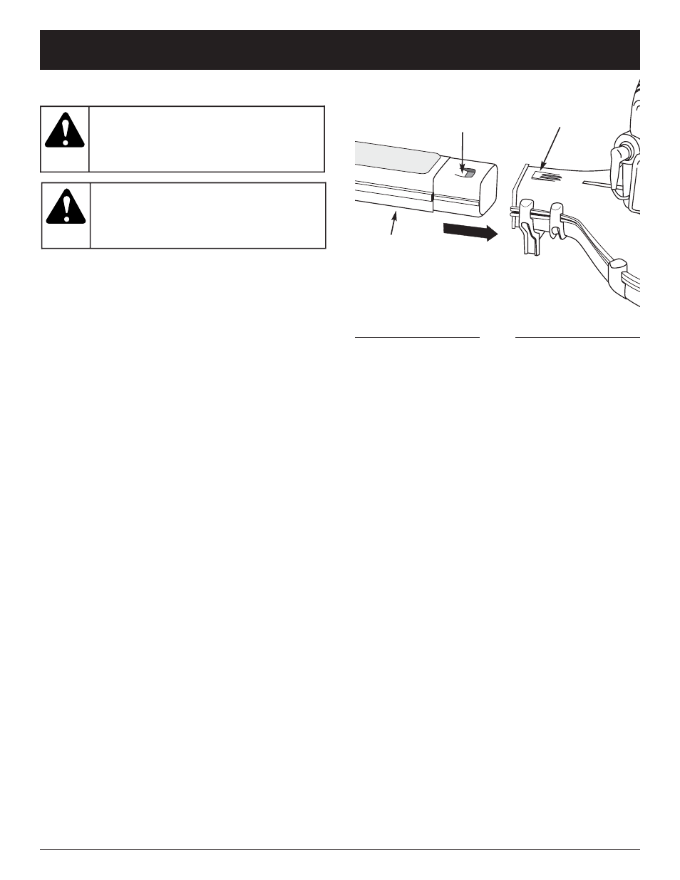 Avertissement, Instructions de montage | MTD YM290 User Manual | Page 25 / 56