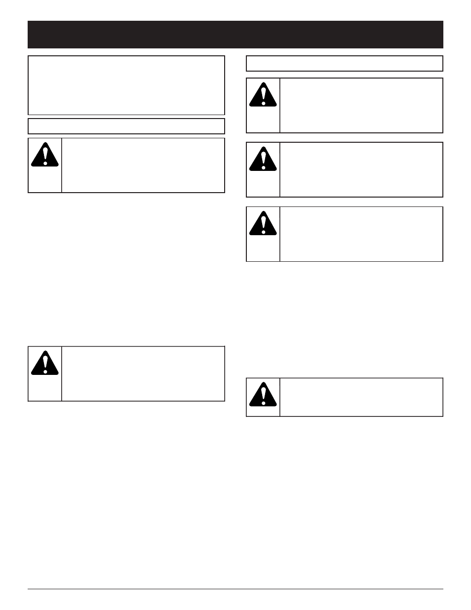 Warning: • important safety instructions, Warning, Danger | Caution, Safety alert, Rules for safe operation, Read all instructions | MTD YM290 User Manual | Page 3 / 56