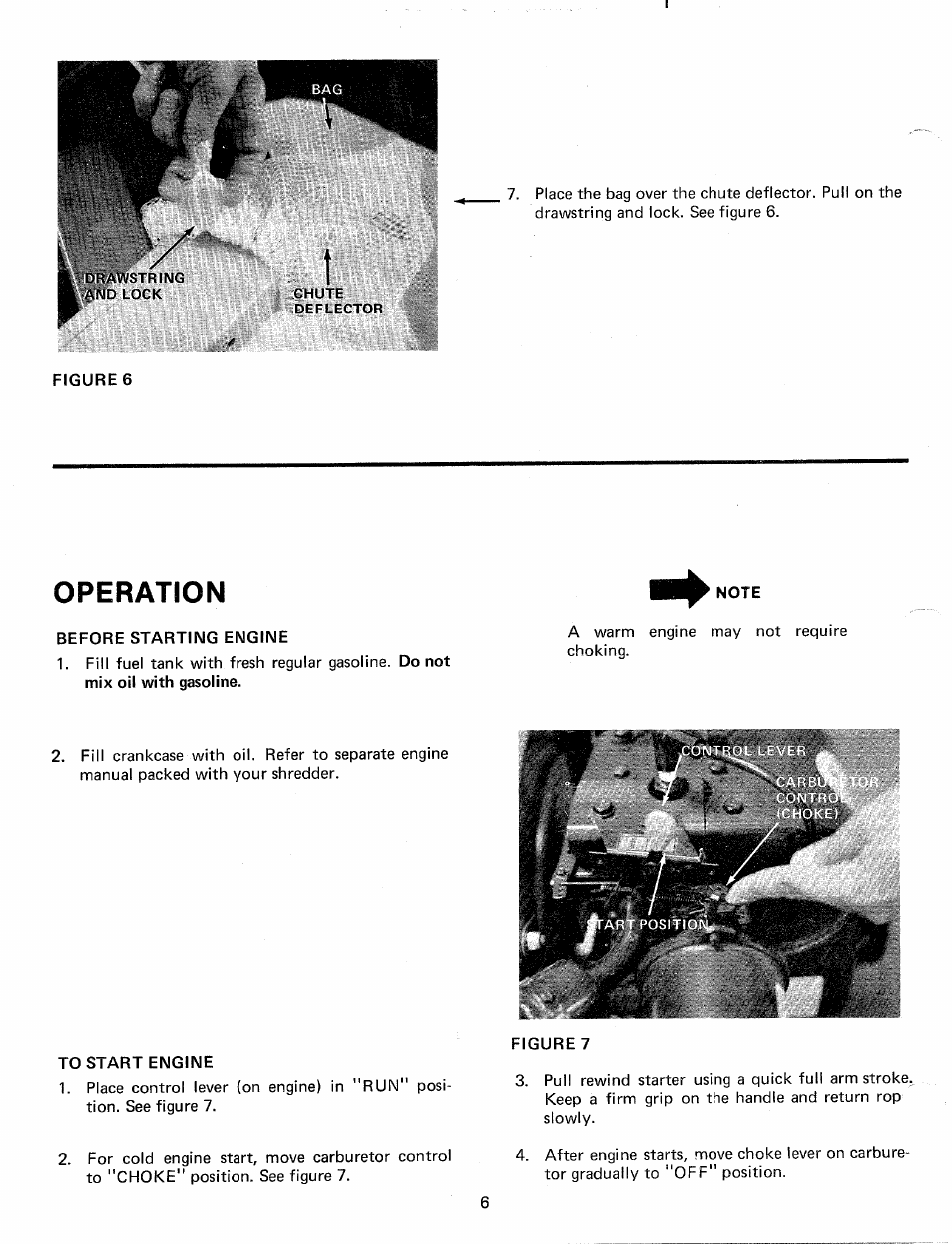 Operation | MTD 243-650A User Manual | Page 6 / 12