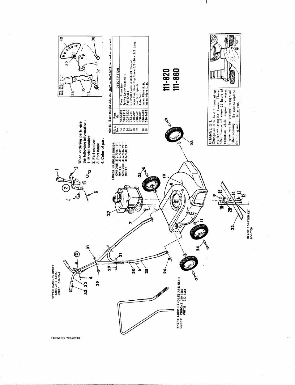 MTD 111-860 User Manual | Page 2 / 4