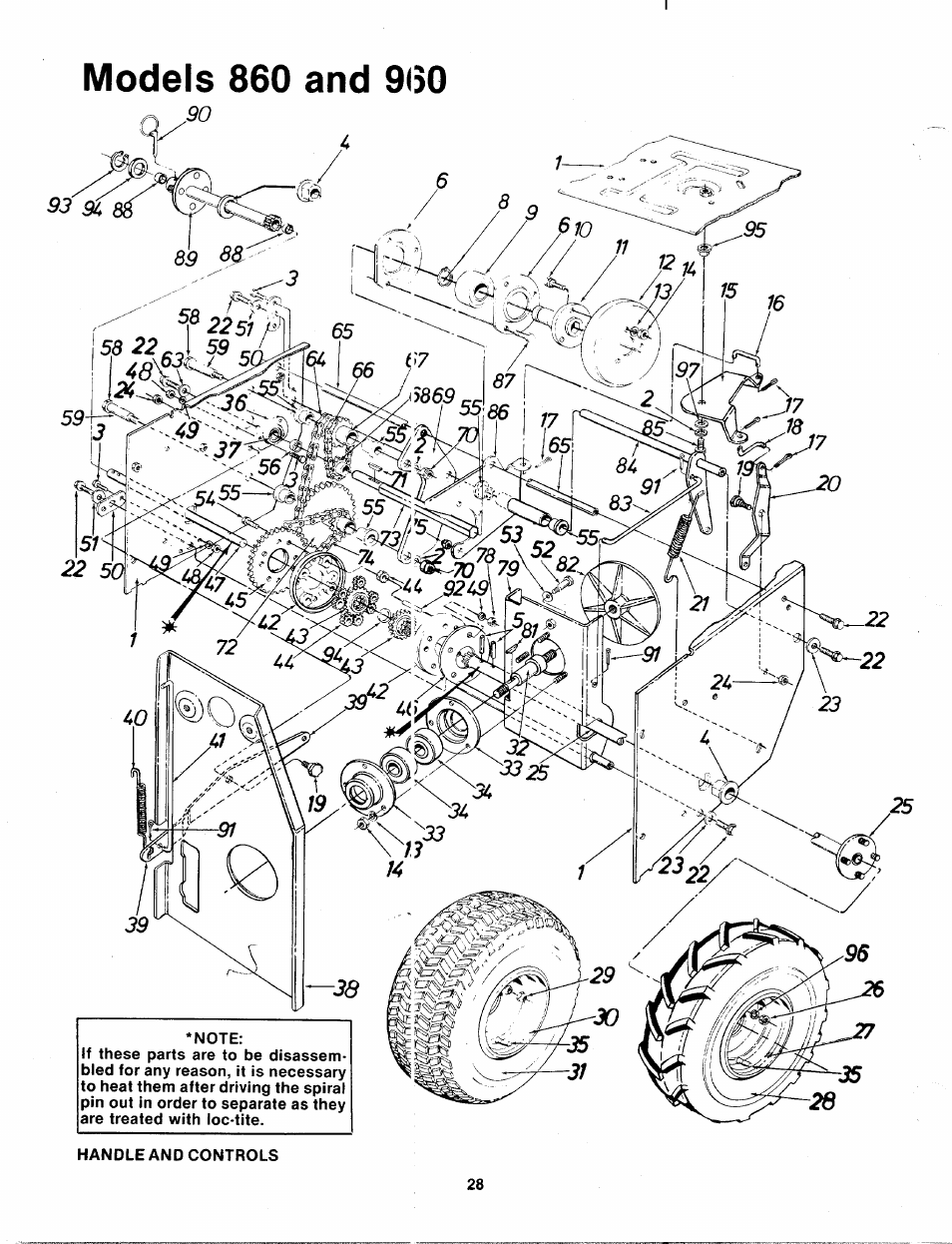 Models 860 and 9(30 | MTD 315-860-000 User Manual | Page 28 / 32
