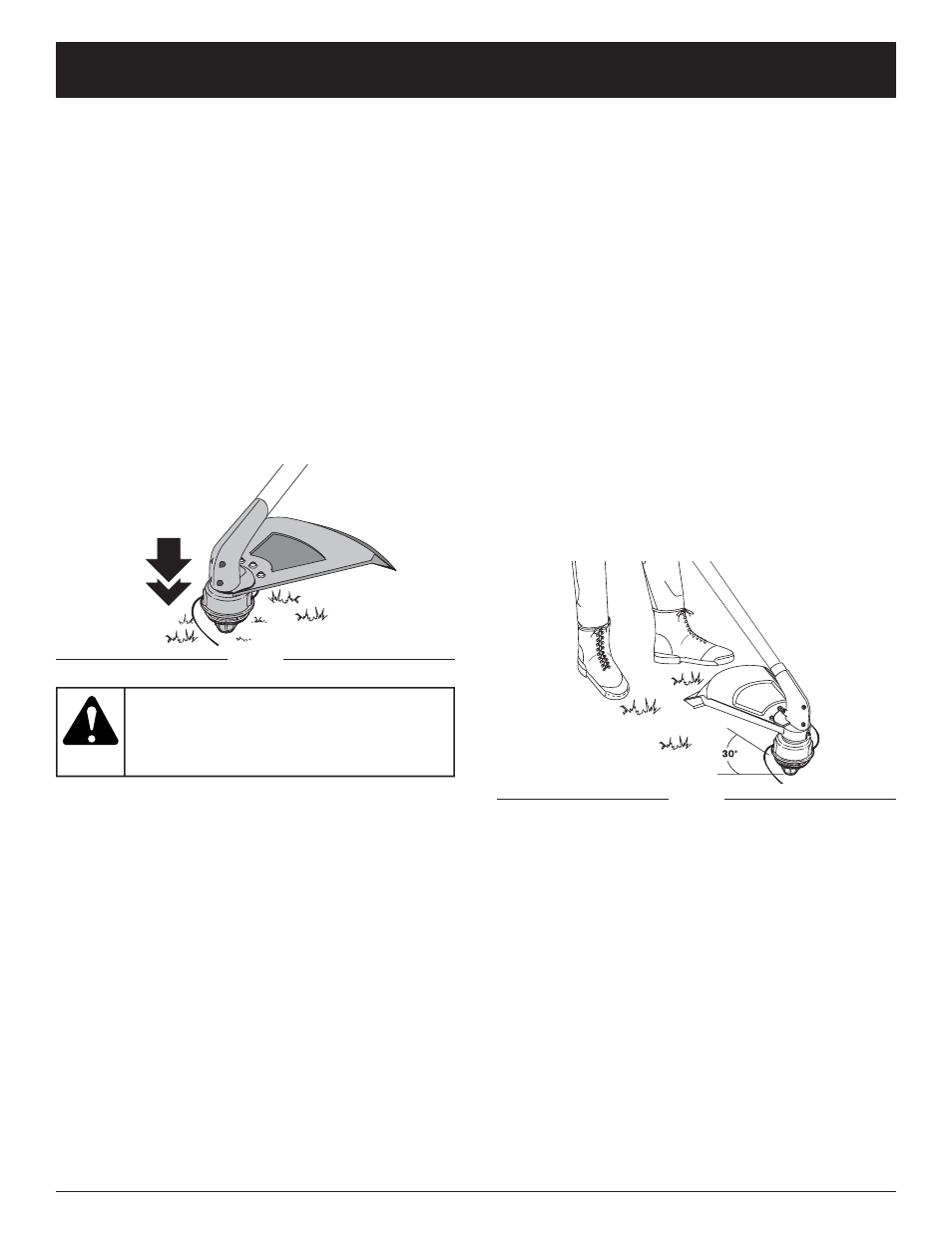 Caution, Operating instructions | MTD YM137 User Manual | Page 10 / 56