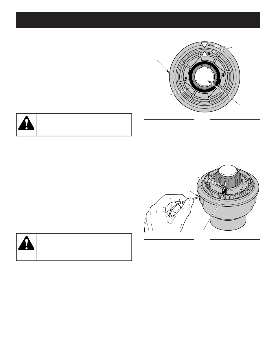 Warning, Maintenance and repair instructions | MTD YM137 User Manual | Page 11 / 56