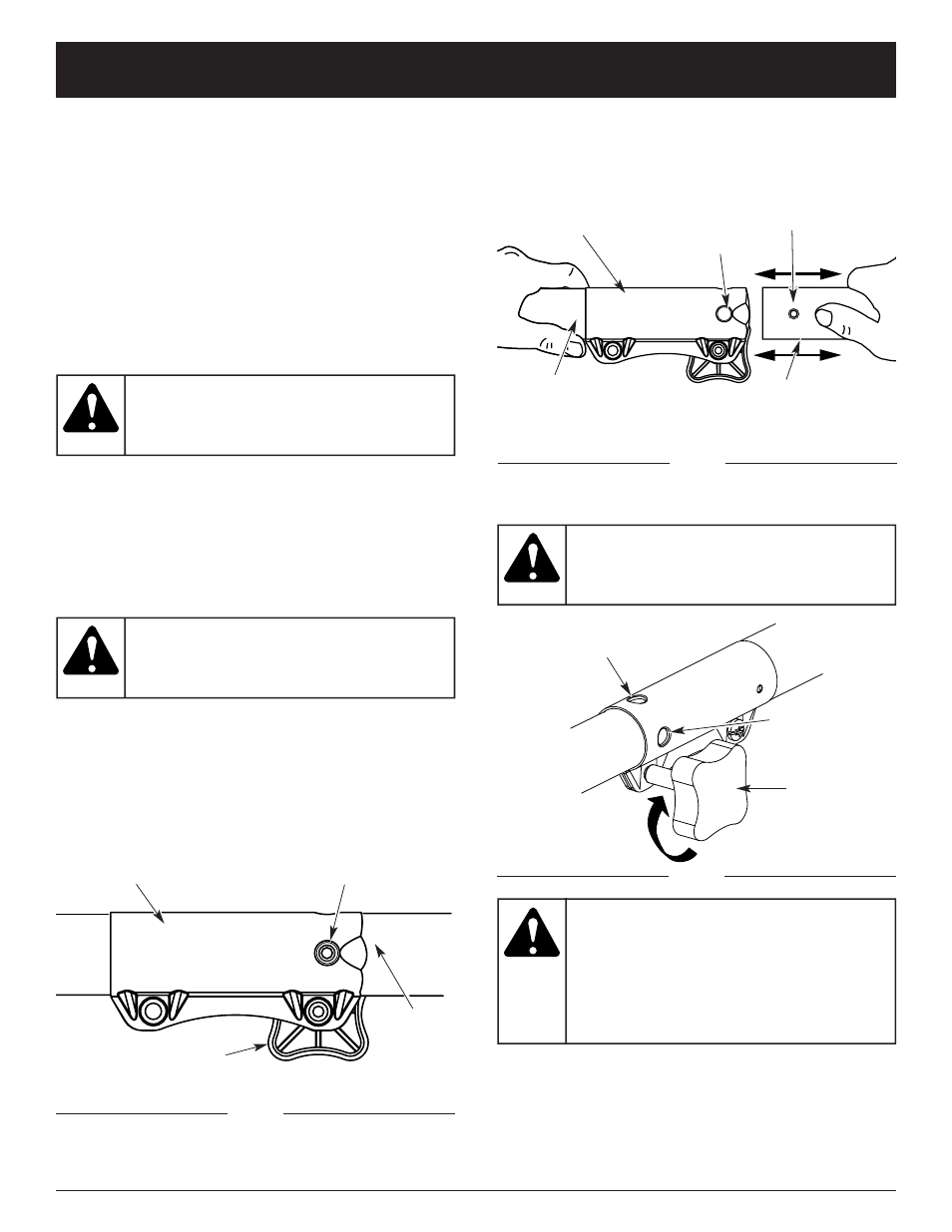 Precaucion, Advertencia, Instrucciones de operacion | MTD YM137 User Manual | Page 45 / 56