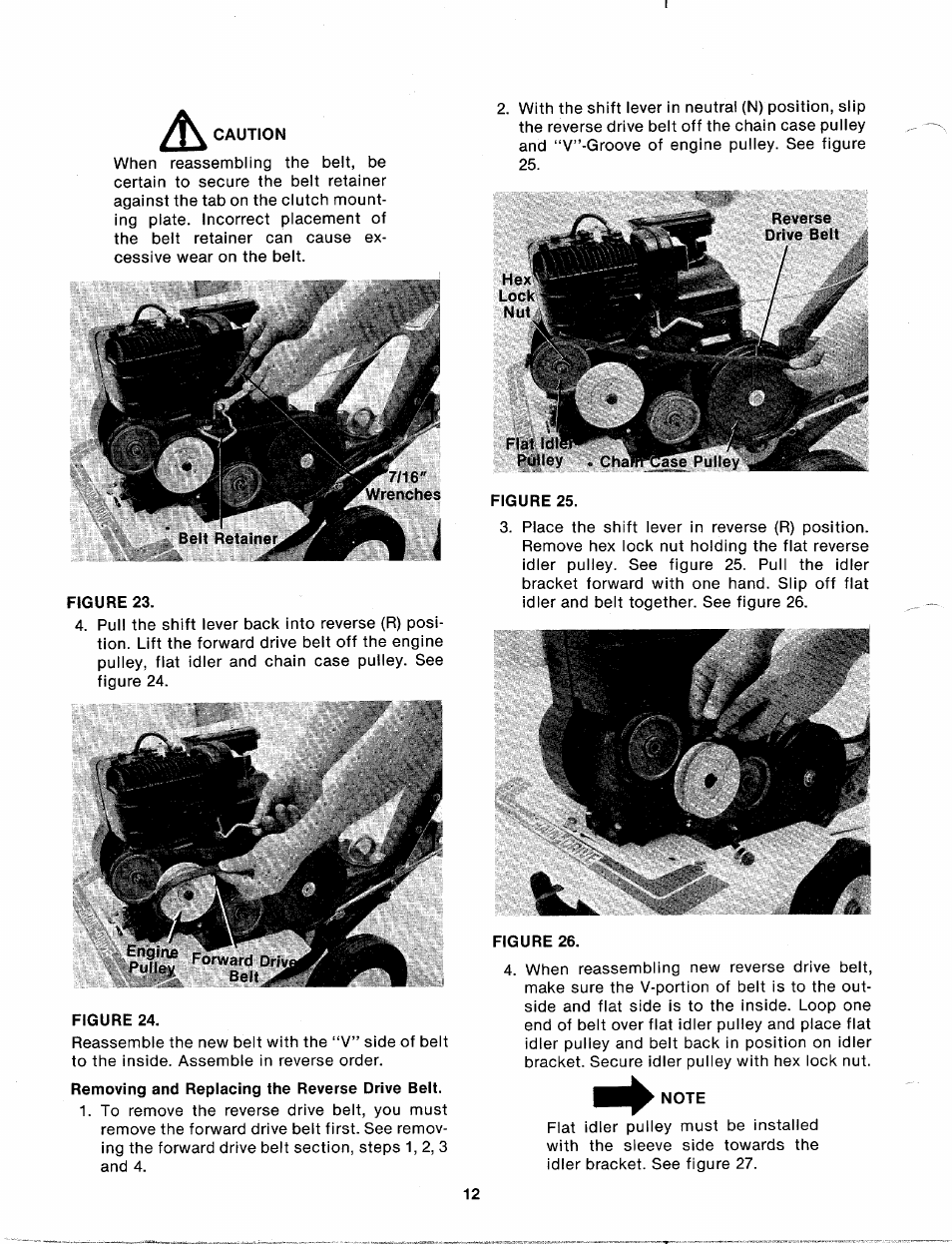 Note | MTD 213-381A User Manual | Page 12 / 20