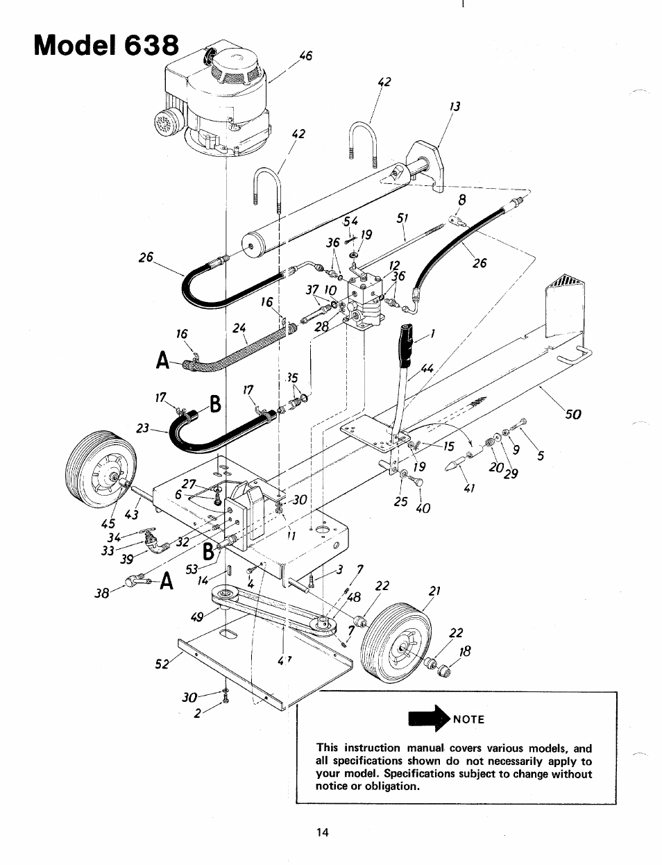 Model 638 | MTD 24638L User Manual | Page 14 / 16