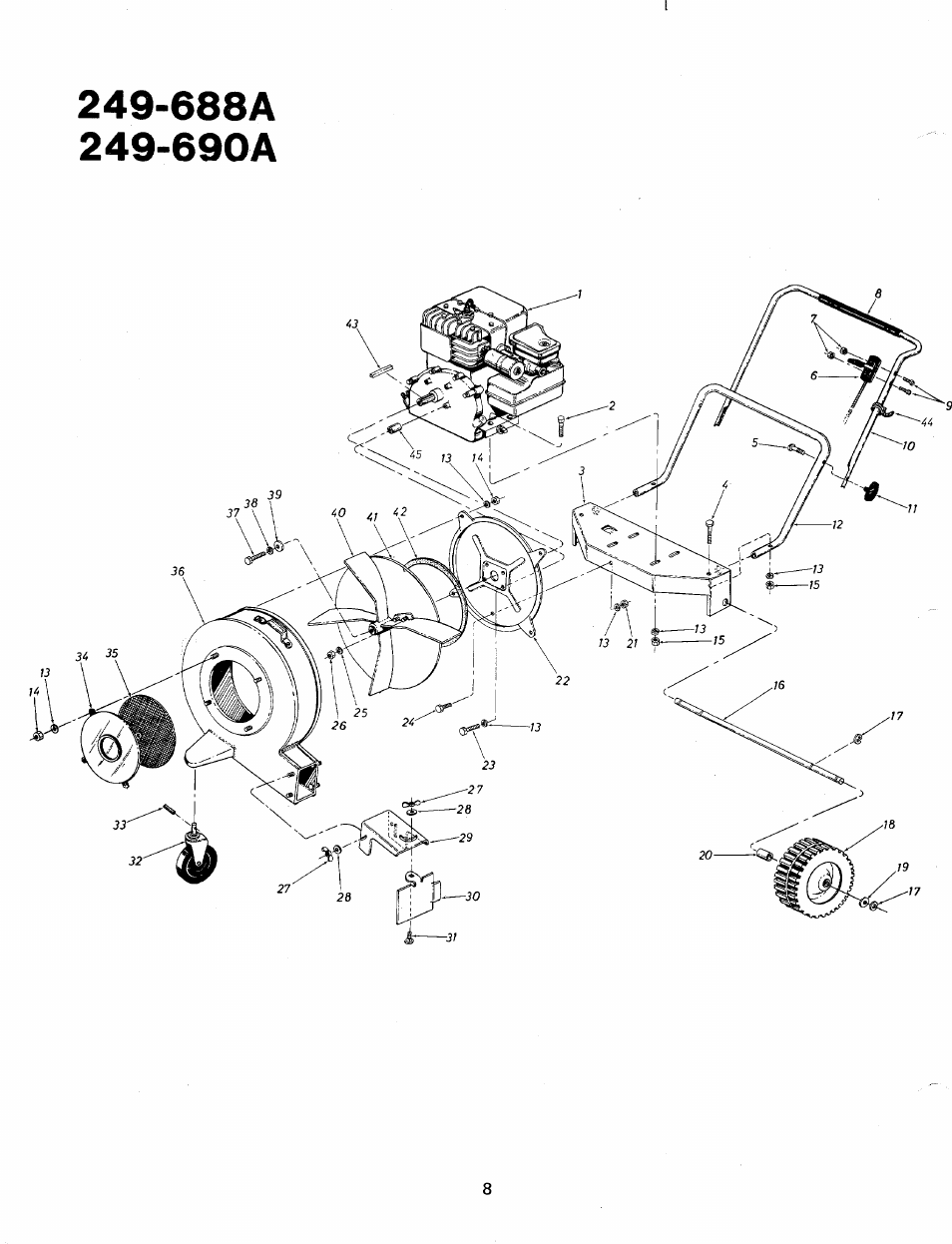 O 00 | MTD 249-690A User Manual | Page 8 / 10