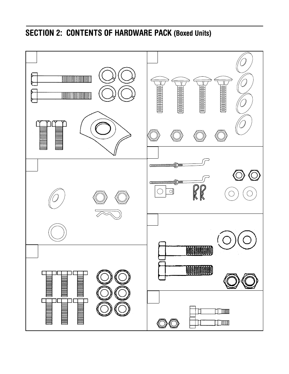 Boxed units) | MTD 614E User Manual | Page 5 / 32