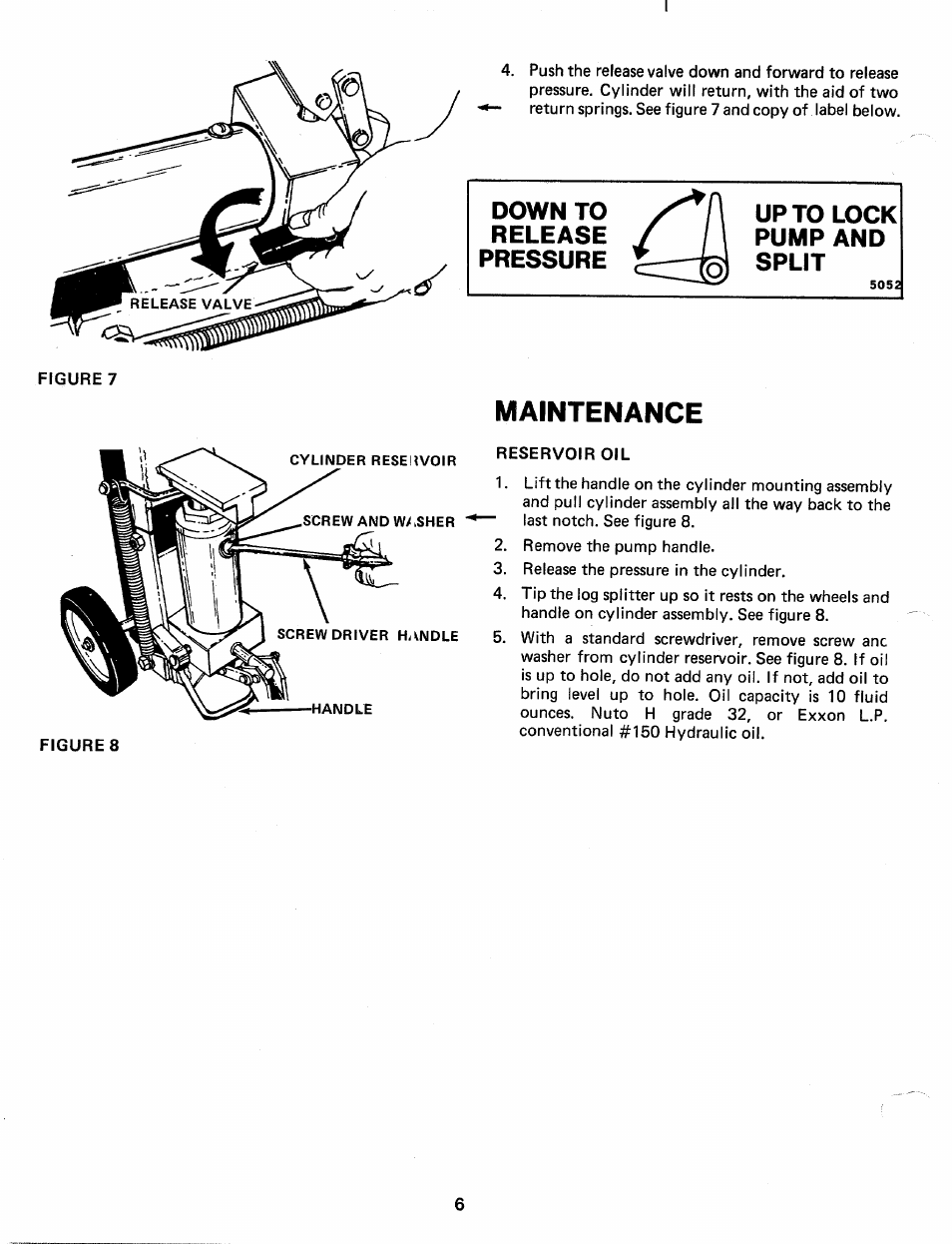 Maintenance | MTD 24632S User Manual | Page 6 / 12