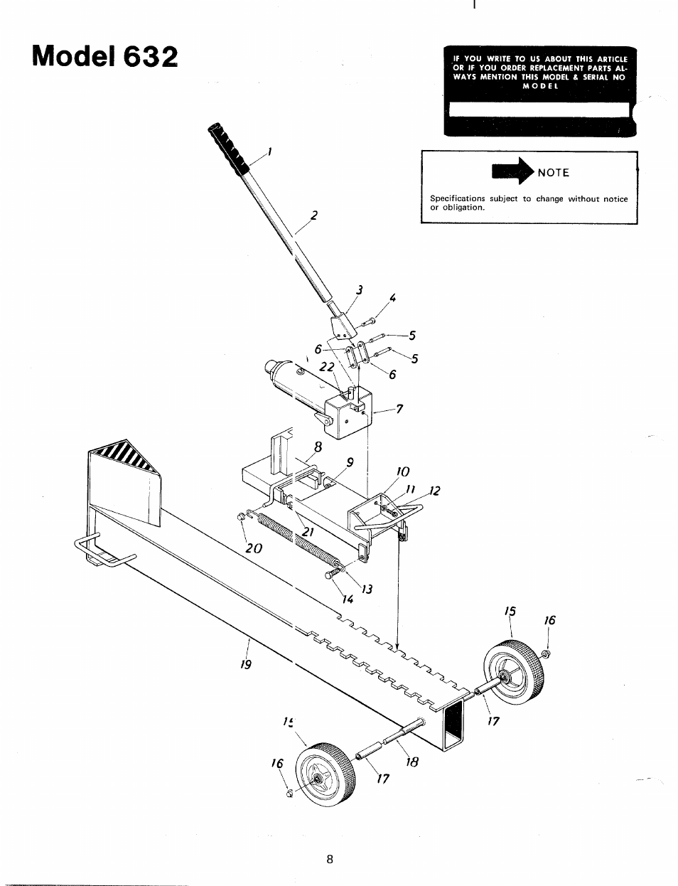 Model 632 | MTD 24632S User Manual | Page 8 / 12