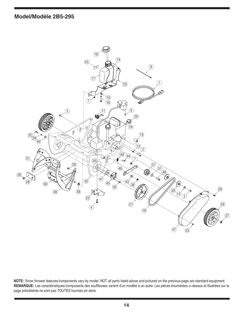 MTD 2B5 User Manual | Page 14 / 32
