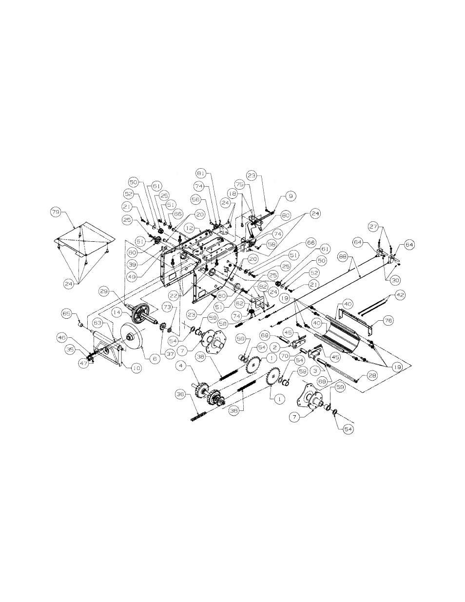 Track and frame | MTD E740 User Manual | Page 23 / 28