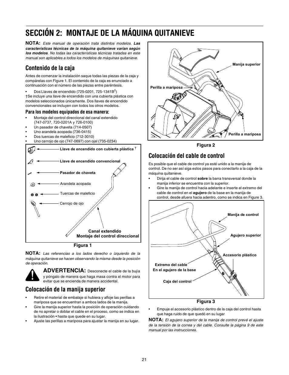 MTD 150 User Manual | Page 21 / 32
