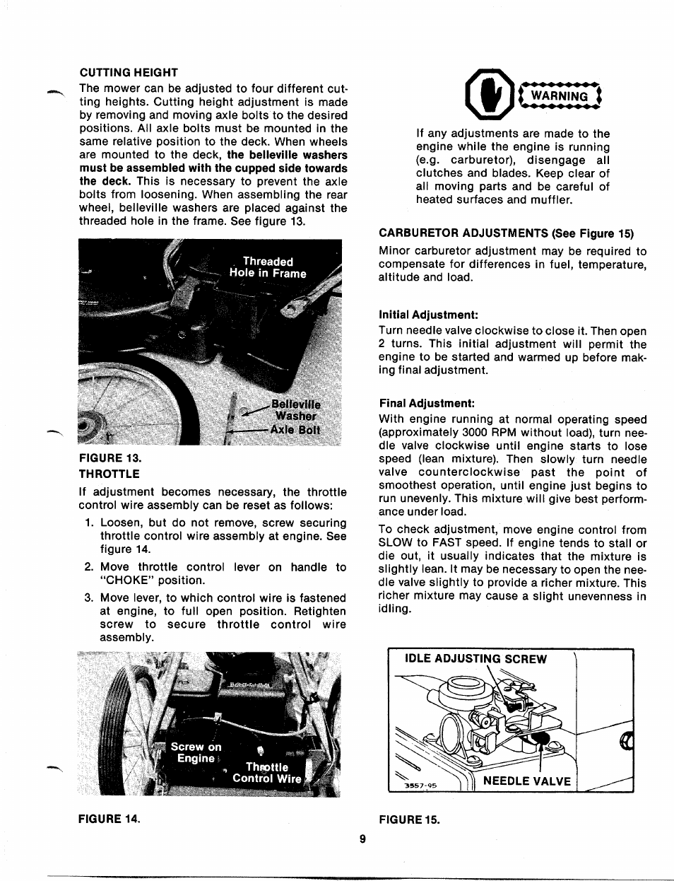 MTD 112-530A User Manual | Page 9 / 20