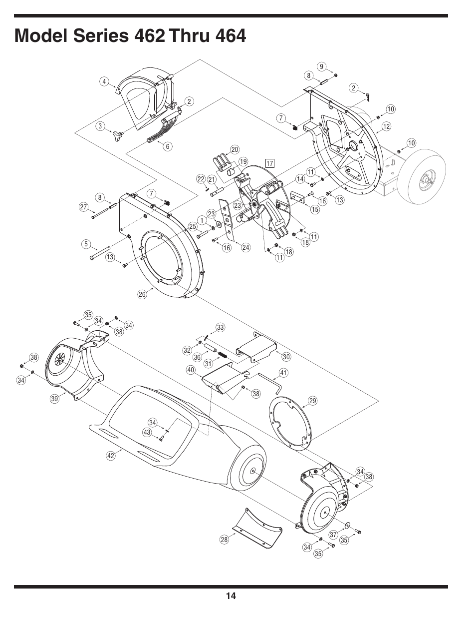 MTD 462 thru 464 User Manual | Page 14 / 20