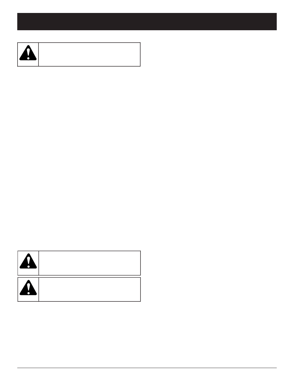 Warning, Maintenance and repair instructions | MTD TB320BV User Manual | Page 18 / 72