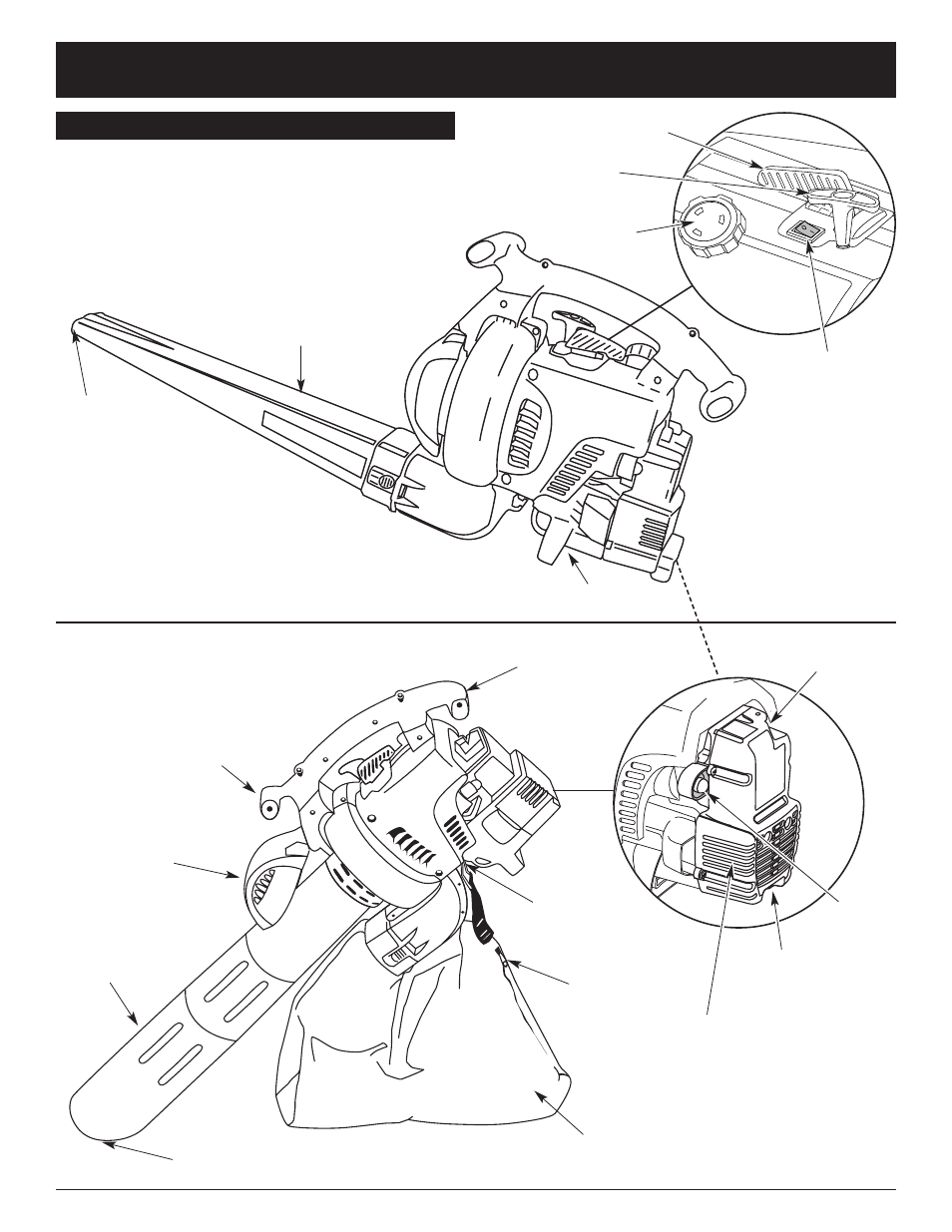 Rules for safe operation, Assembled as a blower assembled as a vacuum | MTD TB320BV User Manual | Page 7 / 72